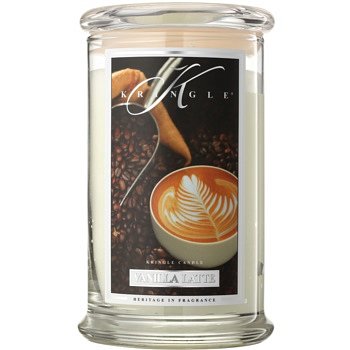 Kringle Candle Vanilla Latte vonná svíčka 624 g