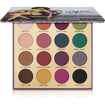 Rude Cosmetics The Lingerie Collection Wild Nights paleta očních stínů 15 g