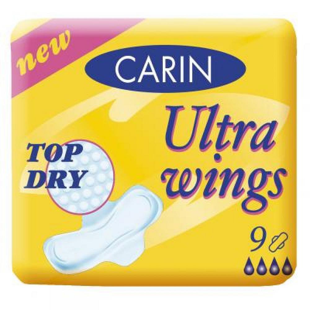 Carin Ultra wings Top Dry 9 kusů