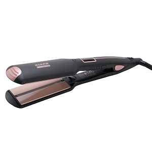 Infračervená žehlička na vlasy Kiepe Professional Home Precision Infraredsilk Styler - černá (8293)