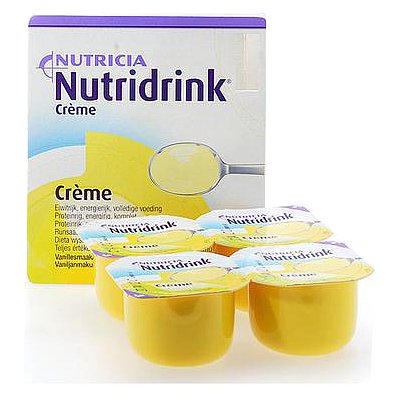 Nutridrink Creme s vanilkovou příchutí 4x125ml