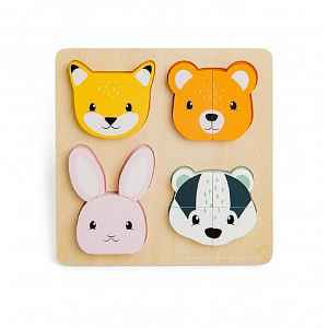 Bigjigs Toys Vkládací puzzle Počítání 10 ks