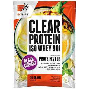 Extrifit Clear Protein Iso Whey 90! 25 g black currant
