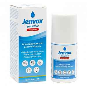 Jenvox Sensitive Pocení A Zápach Roll-on 50ml