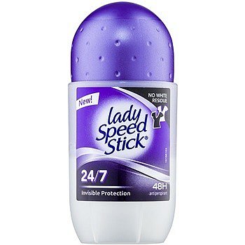 Lady Speed Stick 24/7 Invisible kuličkový antiperspirant 50 ml