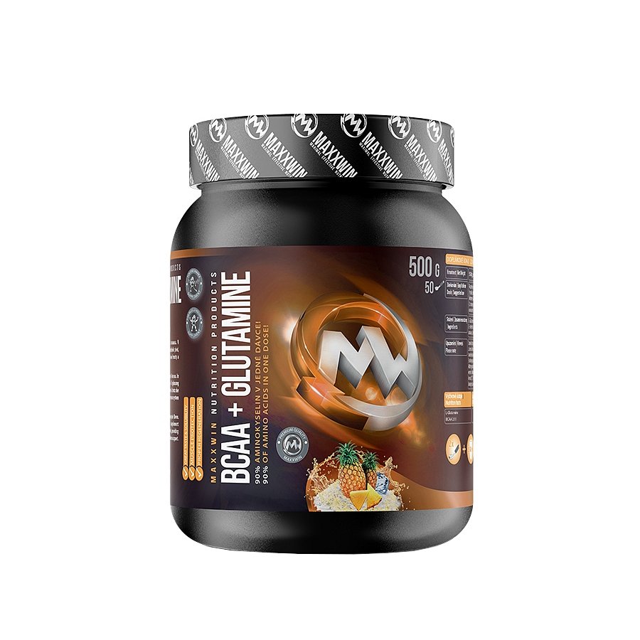 MAXXWIN BCAA + Glutamine 500g ananas