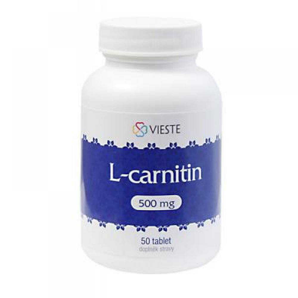 Vieste L-carnitin 500 mg 50 tablet