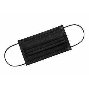 Akzenta Top Mask Ultrasafe & Chic Black jednorázová ústenka 50 ks