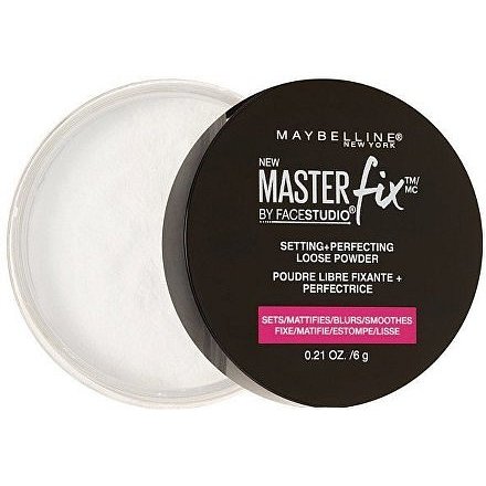 Maybelline Master Fix transparentní fixační pudr pro zmatnění pleti 6g