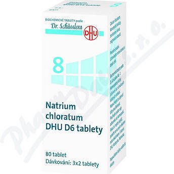 No.8 Natrium chloratum DHU D6 80 tablet