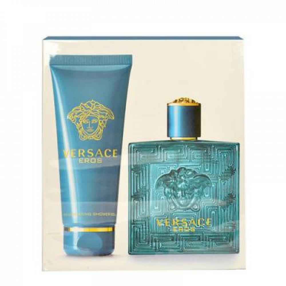 VERSACE Eros – Toaletní voda pro muže 100 ml + 100 ml sprchový gel DÁRKOVÁ SADA