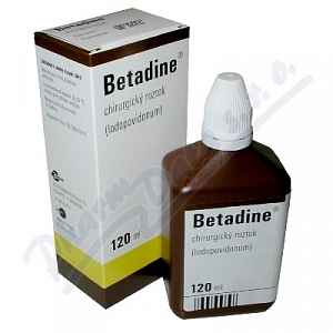 Betadine (chirurg.)tekutina 1 x 120 ml (H)