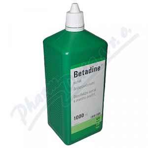 Betadine tekutina 1 x 1000 ml (H) zelený