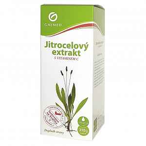 Galmed Jitrocelový sirup s vitamínem C 325g