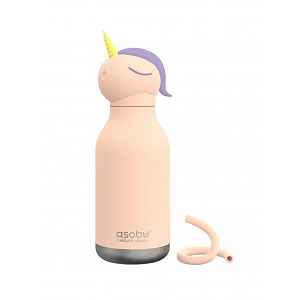 ASOBU Bestie Bottles láhev na pití jednorožec Dětská termoska