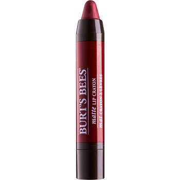 Burt’s Bees Lip Crayon rtěnka v tužce s matným efektem odstín 411 Redwood Forrest 3,1 g