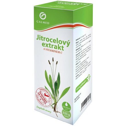 Galmed Jitrocelový sirup s vitamínem C 325g