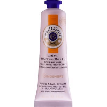 Roger & Gallet Gingembre výživný krém na ruce a nehty pro ženy 30 ml