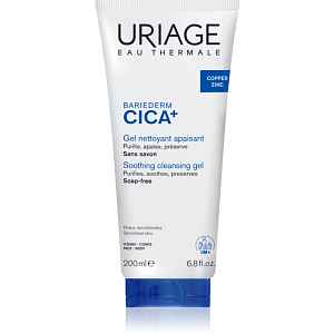 Uriage Bariederm Cica+ Soothing Cleansing Gel zklidňující čisticí gel 200 ml
