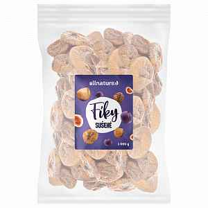 ALLNATURE Fíky sušené natural 1000 g