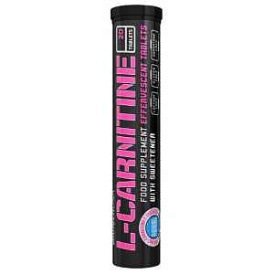 BiotechUSA Effervescent L-Carnitine 500 mg 20 tbl Blueberry-Raspberry