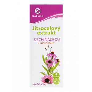 Galmed Jitrocelový sirup s echinaceou a vitamínem C 325g