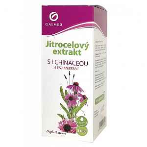 Galmed Jitrocelový sirup s echinaceou a vitamínem C 325g