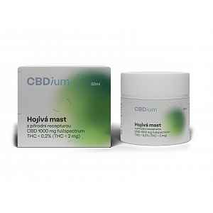 CBDium Hojivá mast 1000 fullspectrum 50 ml