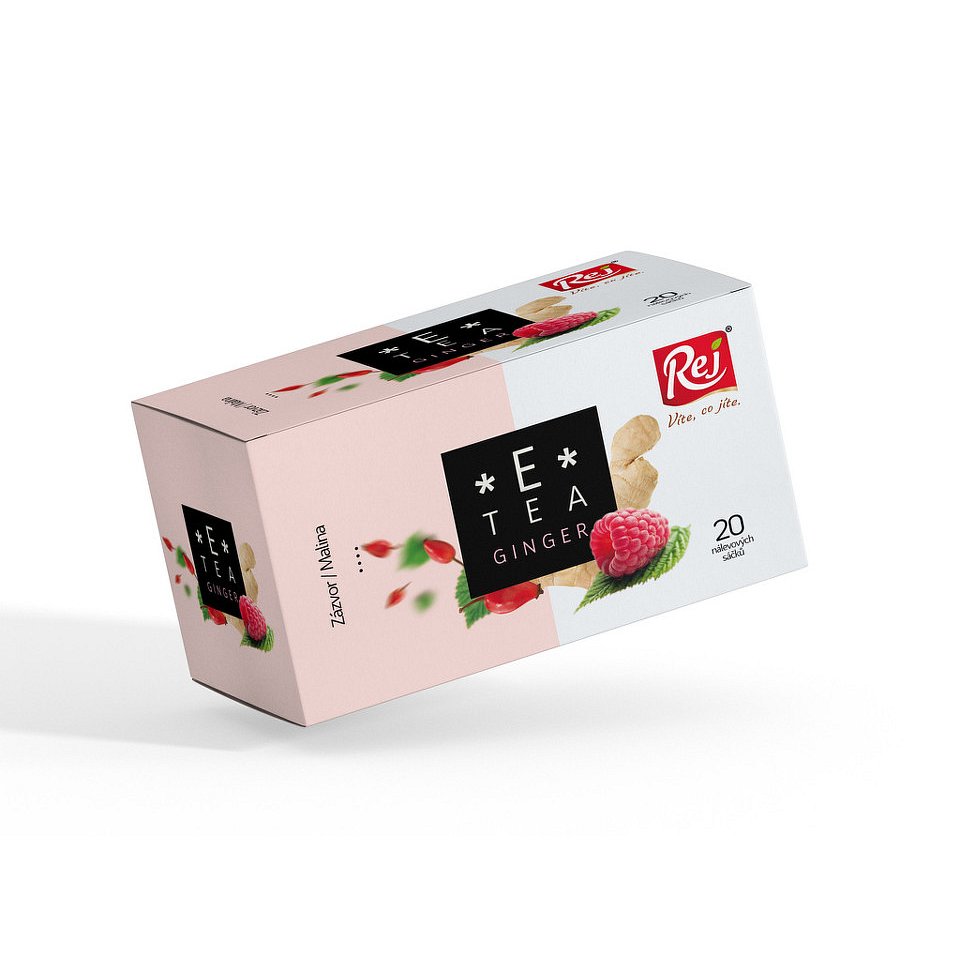 E-Tea Ginger Zázvor/Malina 20x2.2g