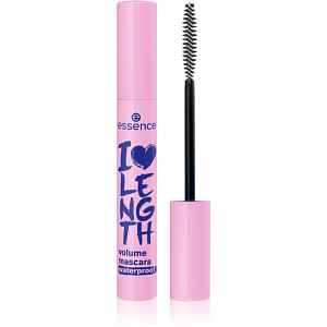 essence I LOVE LENGTH voděodolná řasenka pro objem odstín 01 Ultra Black 9 ml