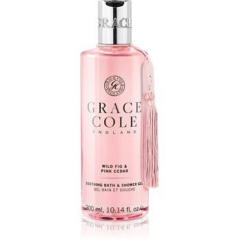 Grace Cole Wild Fig & Pink Cedar zklidňující koupelový a sprchový gel 300 ml