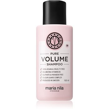 Maria Nila Pure Volume šampon pro objem jemných vlasů bez sulfátů 100 ml