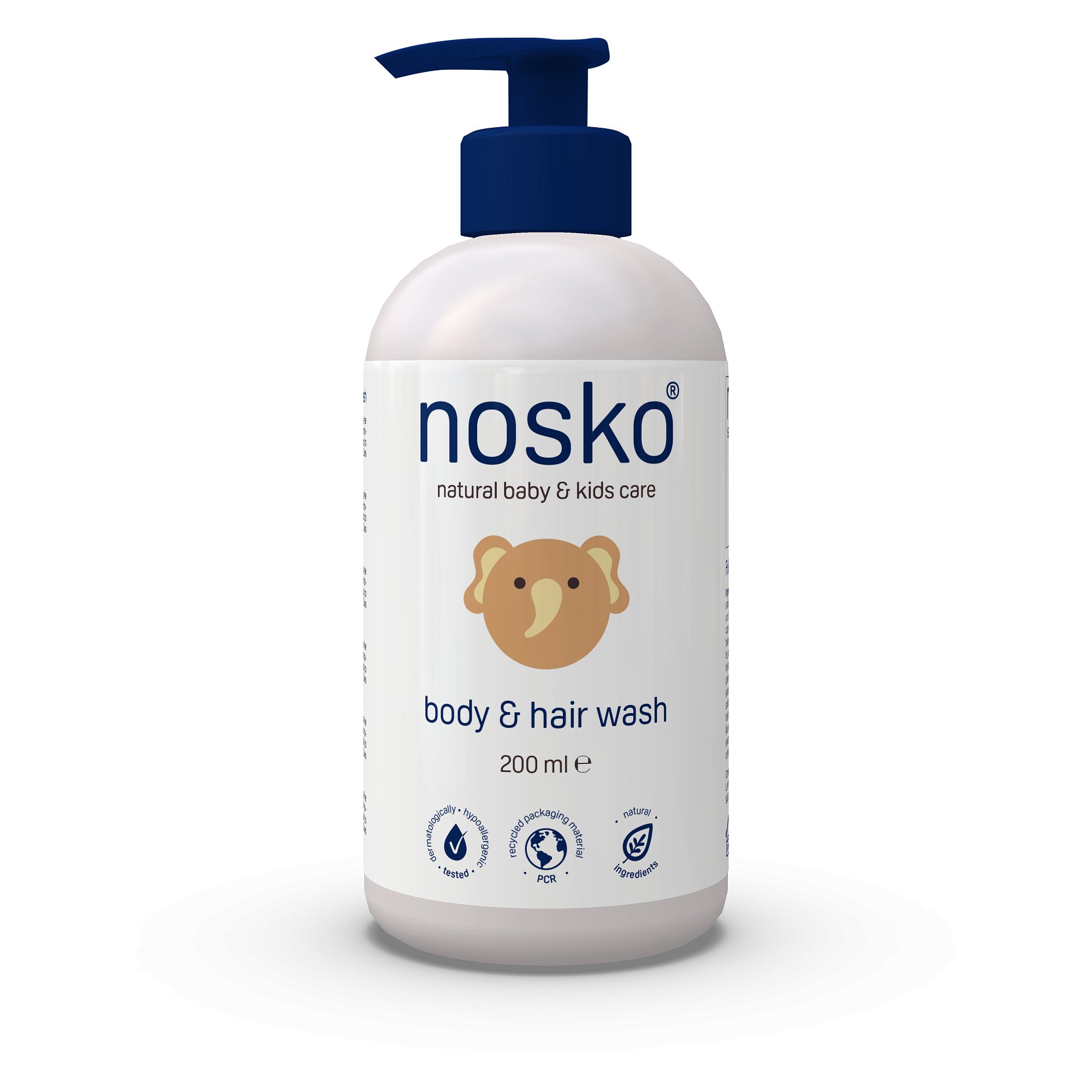 Nosko Baby dětský mycí gel na tělo a vlasy 200ml