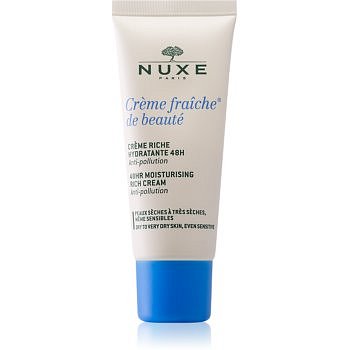 Nuxe Crème Fraîche de Beauté zklidňující a hydratační krém pro suchou až velmi suchou pleť  30 ml