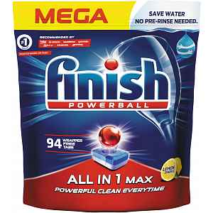 FINISH All-in-1 Max Lemon 94 ks – tablety do myčky