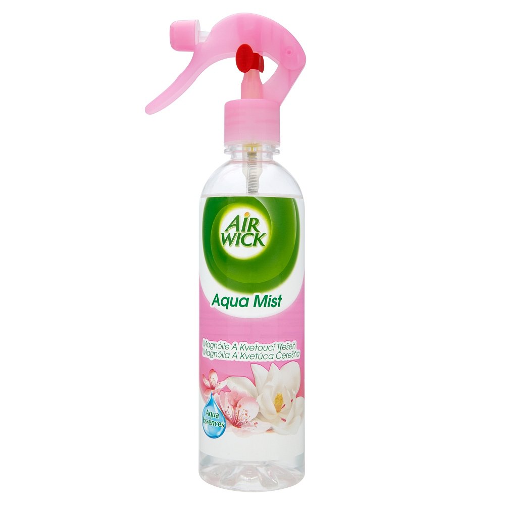 Airwick aqua mist spray 345ml magnolie/třešeň