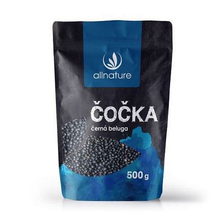 Allnature Čočka černá beluga 500 g