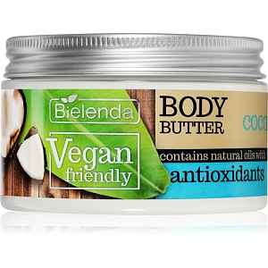 Bielenda Vegan Friendly Coconut tělové máslo s hydratačním účinkem 250 ml