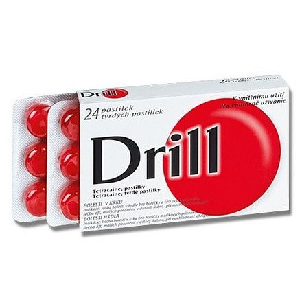 Drill pastilky 24 ks