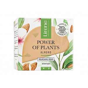 Lirene Power of Plants Mandle vyživující pleťový krém 50 ml