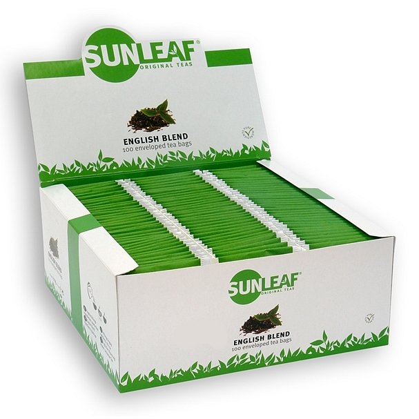 SUNLEAF Černý čaj English Blend - balené 100ks