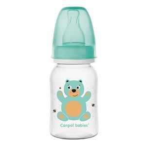 Canpol babies Lahev s potiskem Cute animals 120ml