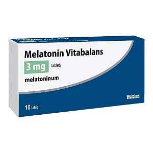 Melatonin Vitabalans 3 mg tbl.nob.10