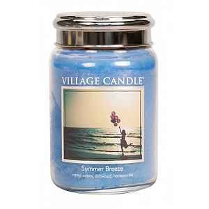 Village Candle vonná svíčka ve skle Letní vánek  645 g