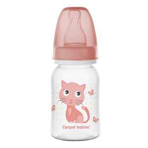 Canpol babies Lahev s potiskem Cute animals 120ml