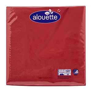 alouette Ubrousky 3vrstvé Červené 30 ks