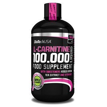 BiotechUSA L-carnitine 100.000 Liquid 500ml Cherry
