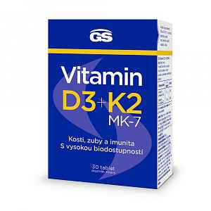 GS Vitamin D3 + K2 30 tablet