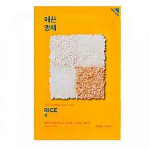 Holika Holika Plátýnková maska s rýží pro rozjasnění a vitalitu pleti Rice 20 ml