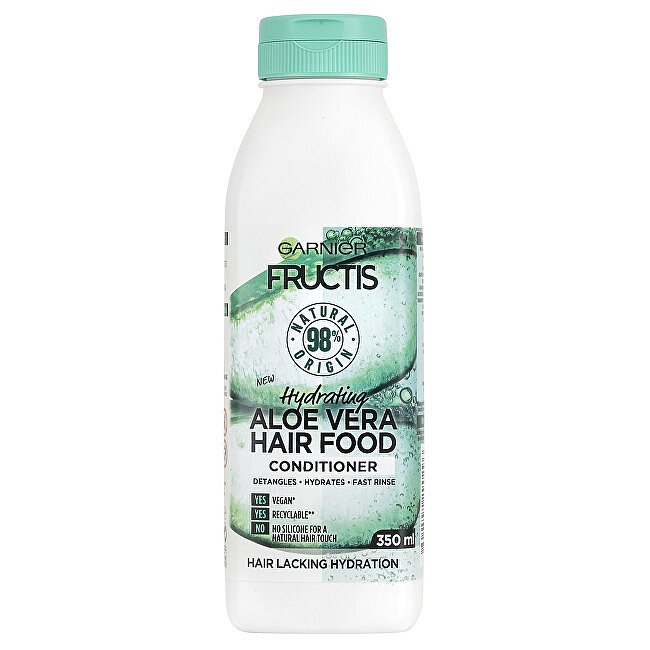 Hydratační kondicionér pro normální a suché vlasy Fructis Hair Food (Aloe Vera Hydrating Conditioner) 350 ml